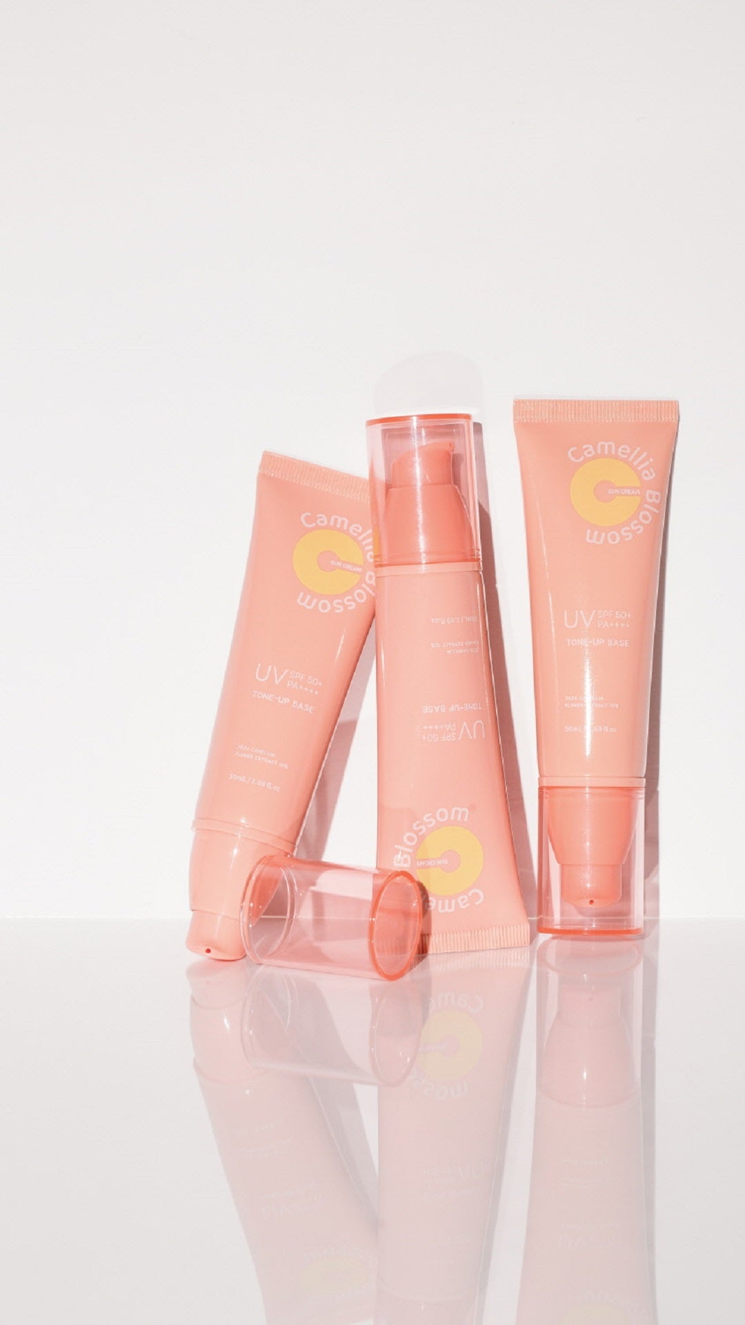 JEJUINDI Camellia Blossom Tone up Sun Cream