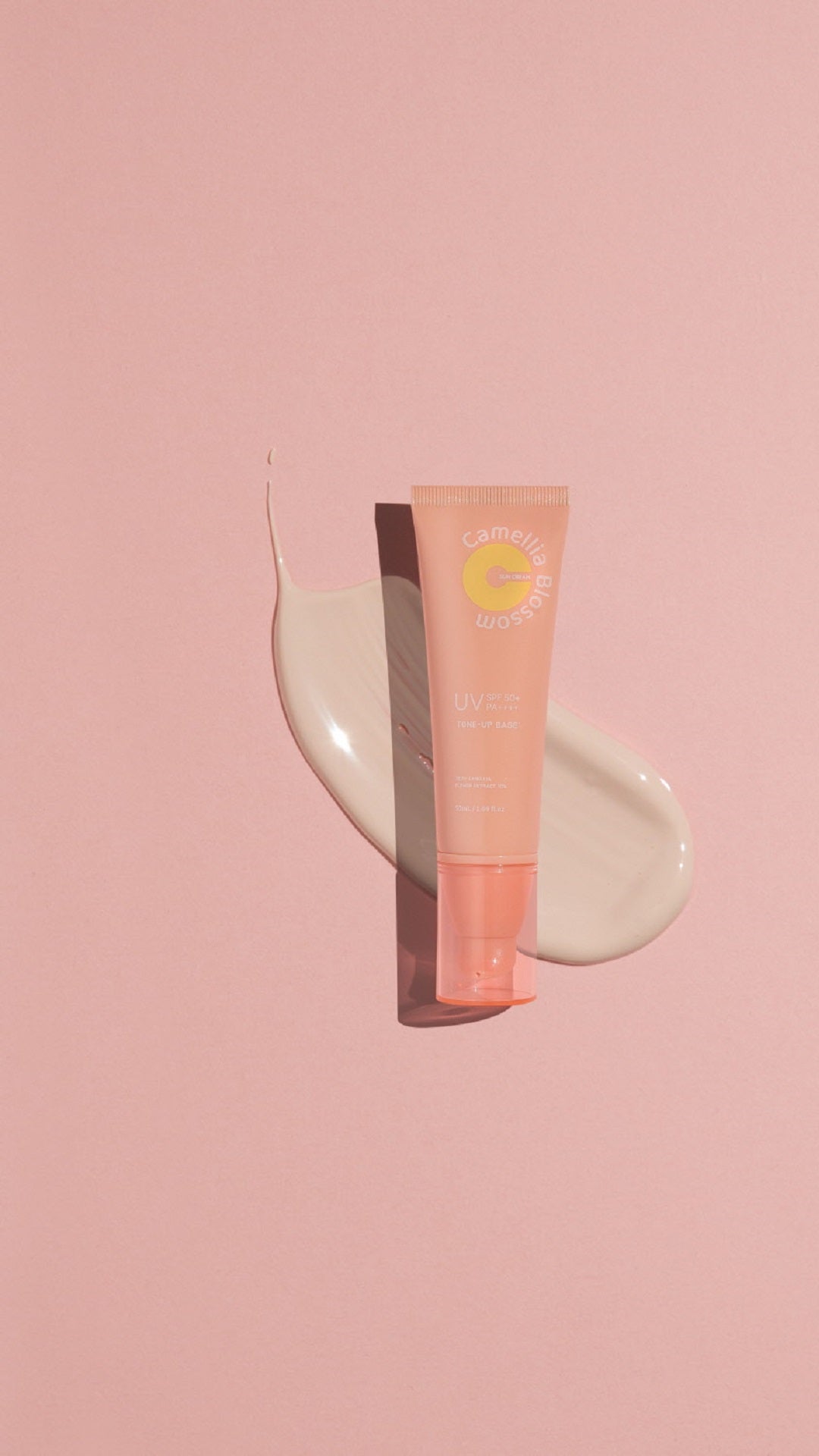 JEJUINDI Camellia Blossom Tone up Sun Cream