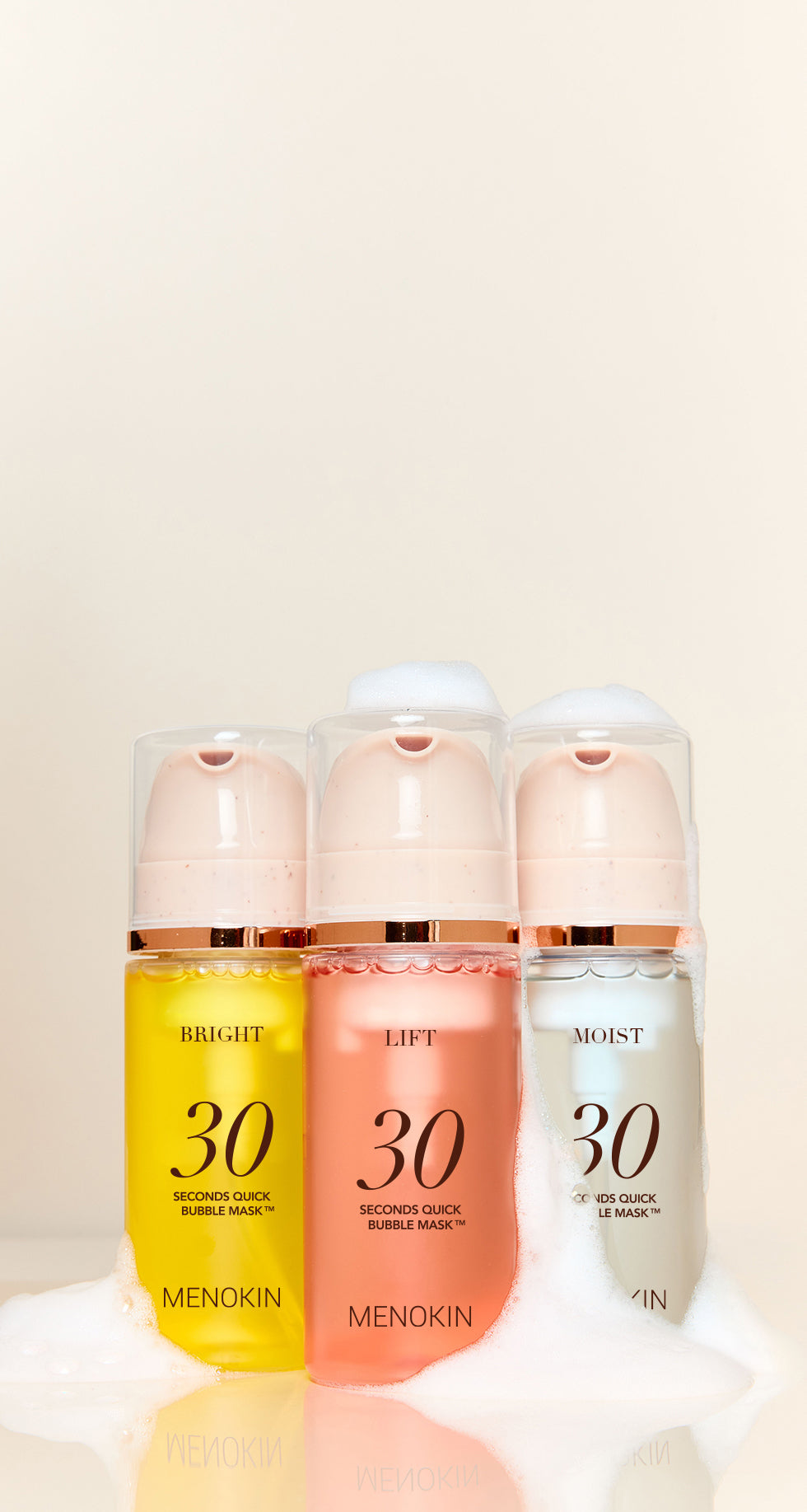 MENOKIN 30 SECONDS QUICK BUBBLE MASK _ Bright