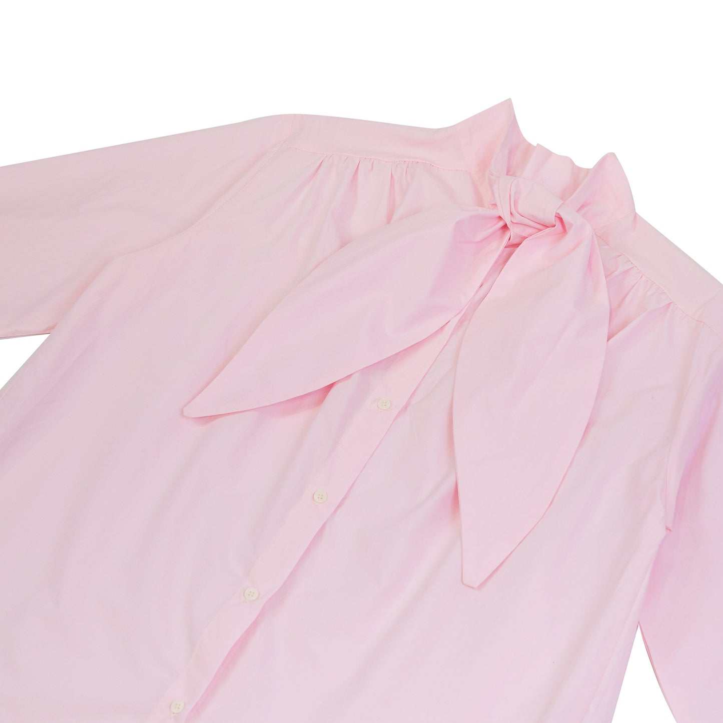 Camicia con Collo a Cravatta