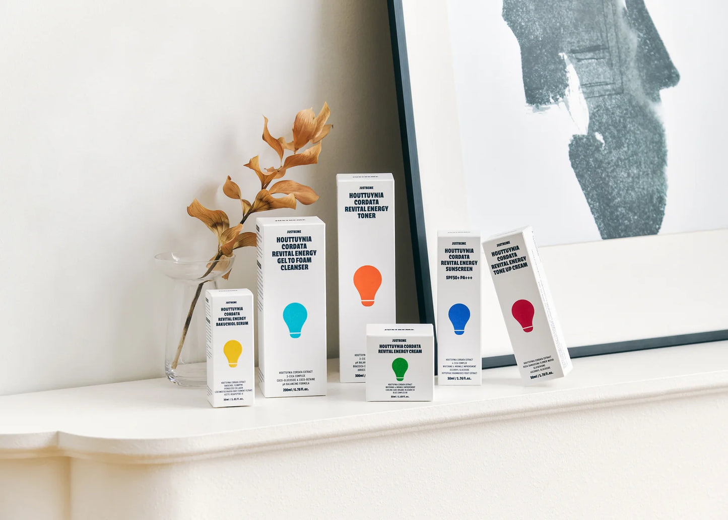 JUSTBEME - Houttuynia Cordata Revital Energy Sunscreen SPF50+++