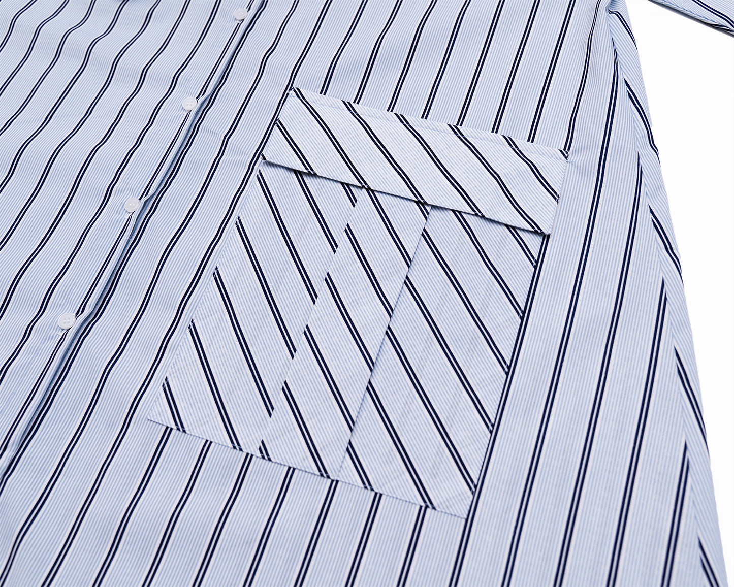 Abito Camicia Righe con Cintura