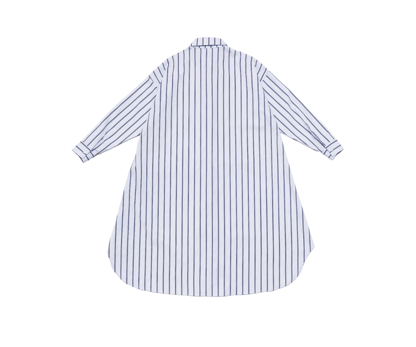 Abito Camicia Righe con Cintura