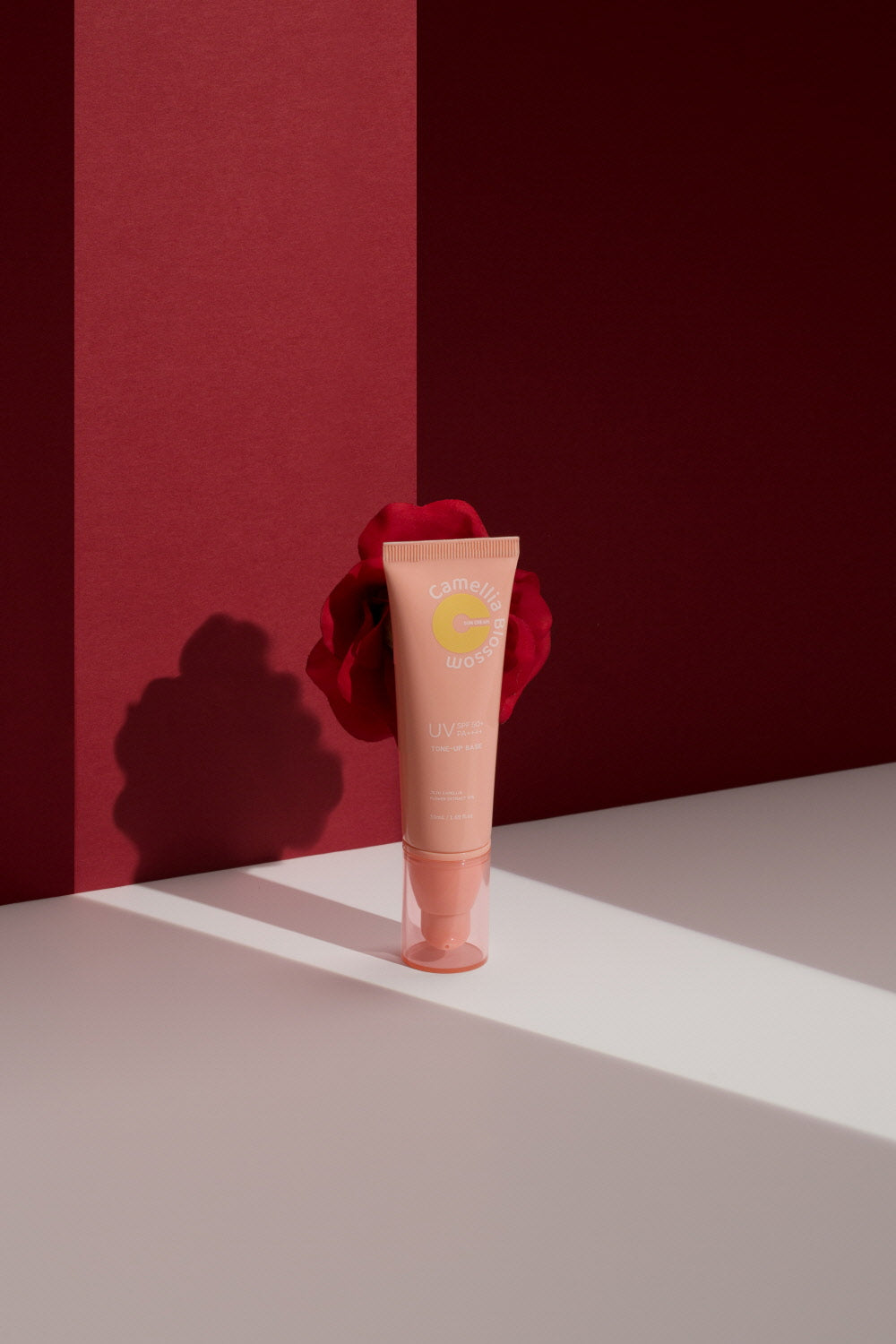 JEJUINDI Camellia Blossom Tone up Sun Cream