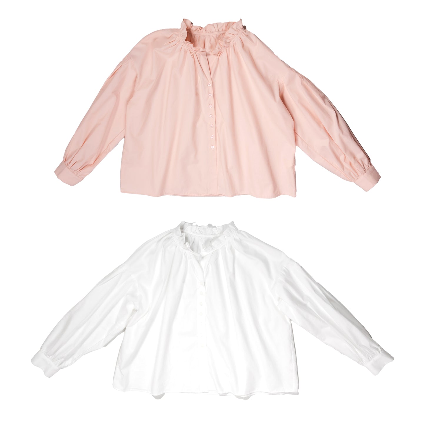 camicia con volant