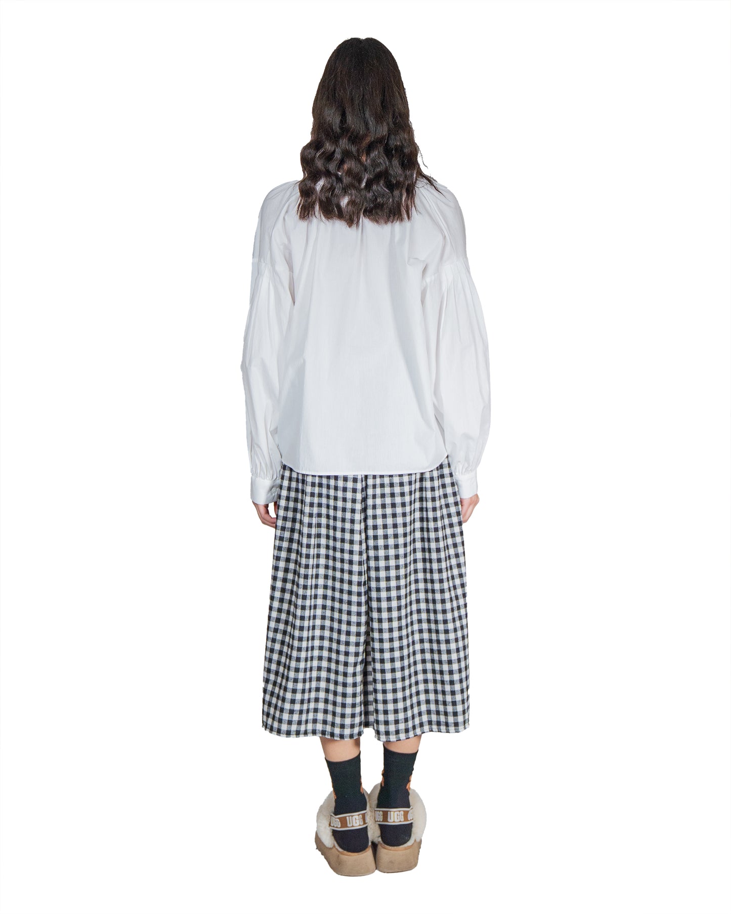 camicia con volant