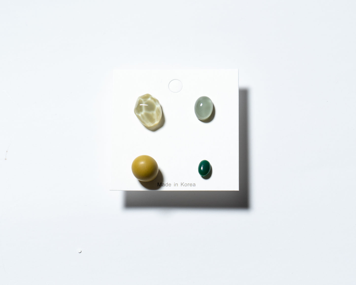 Set 4 Orecchini Piccole Gemme