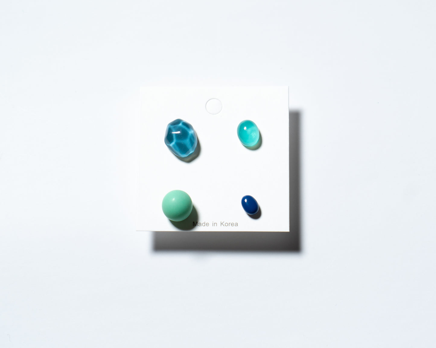 Set 4 Orecchini Piccole Gemme
