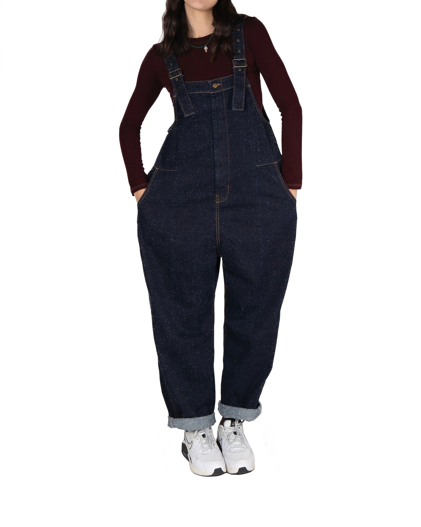 Salopette Denim Puntinato