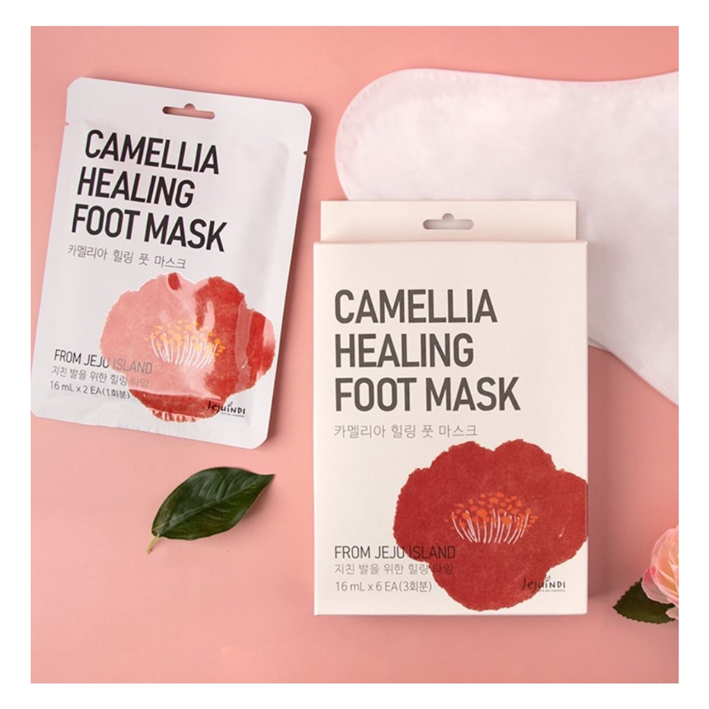 JEJUINDI Camella Healing Foot Mask