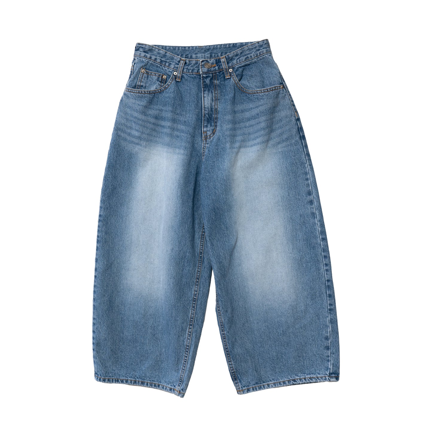 Denim Cropped Mom