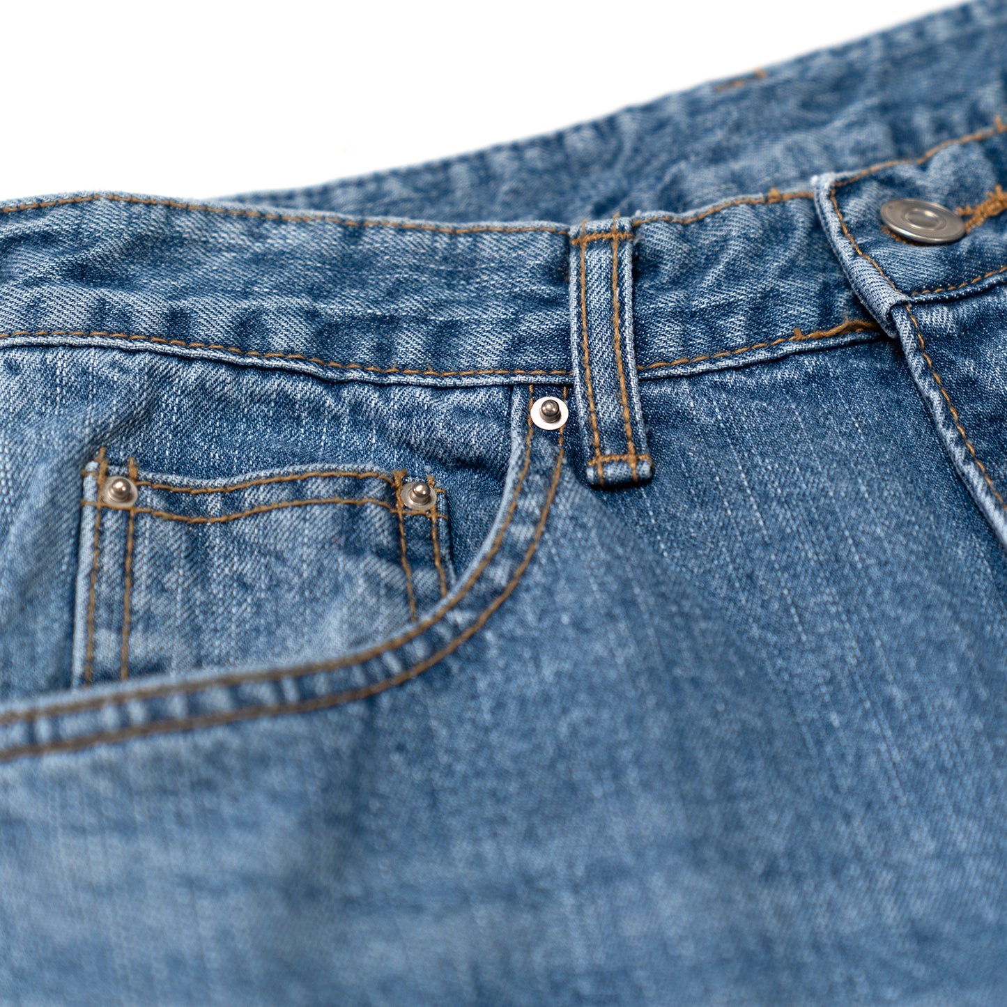 Denim Cropped Mom