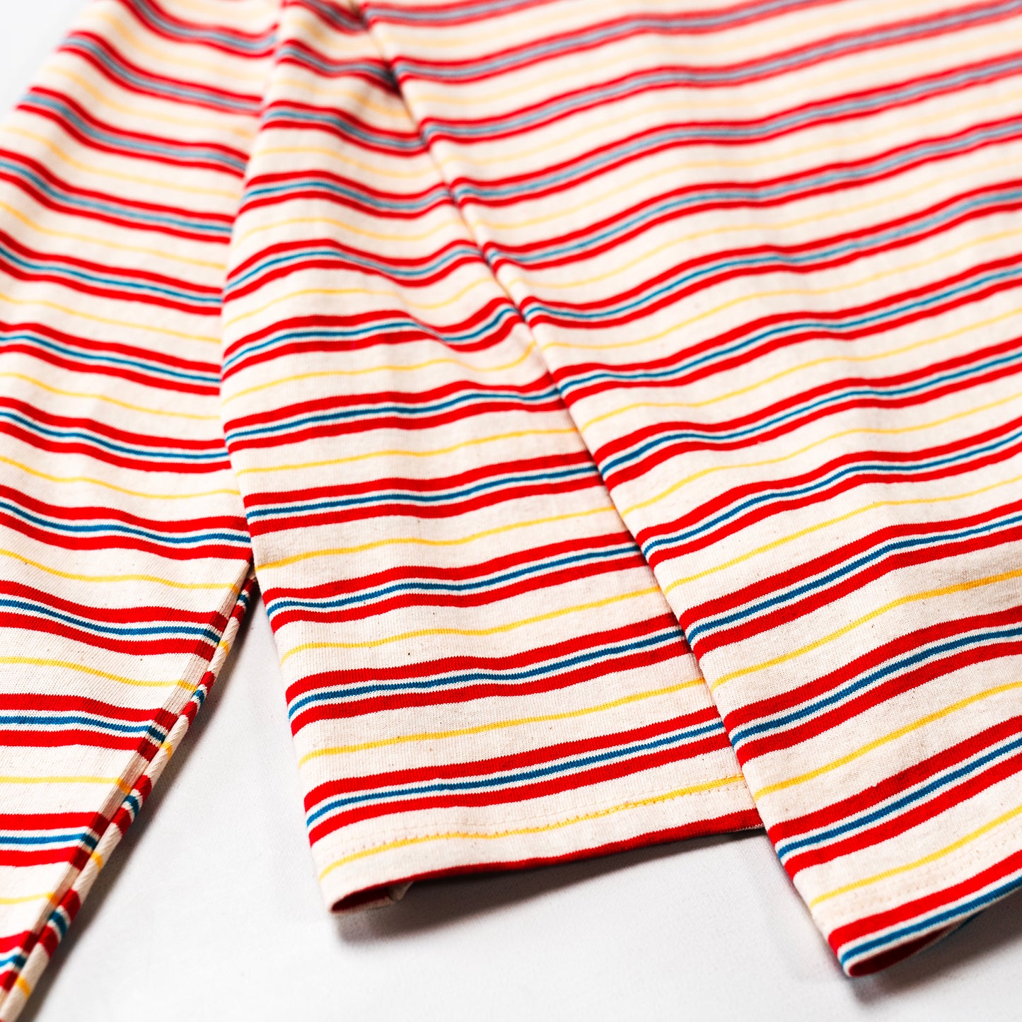 Top Stripe con Piega