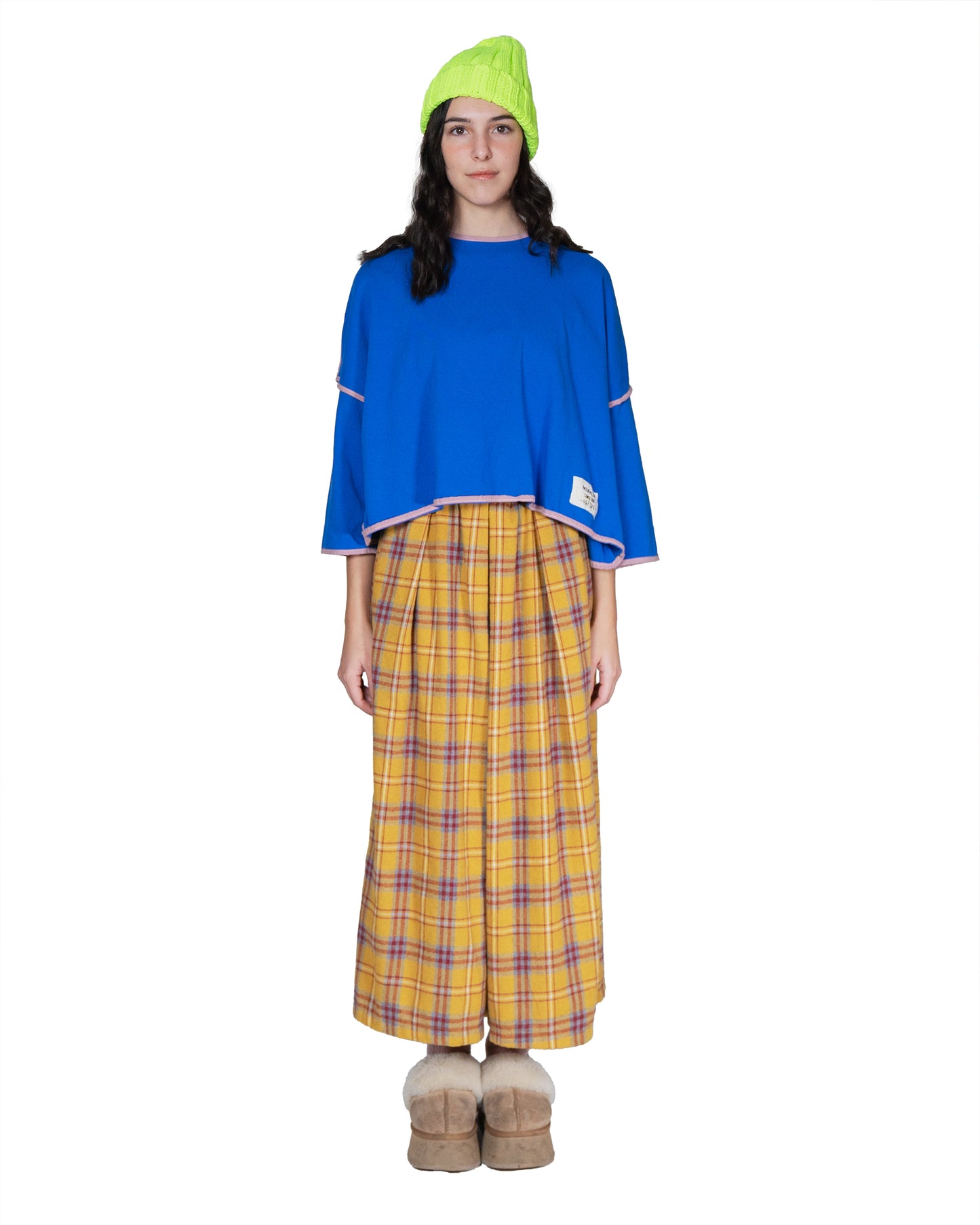 Pantalone Ampio Tartan