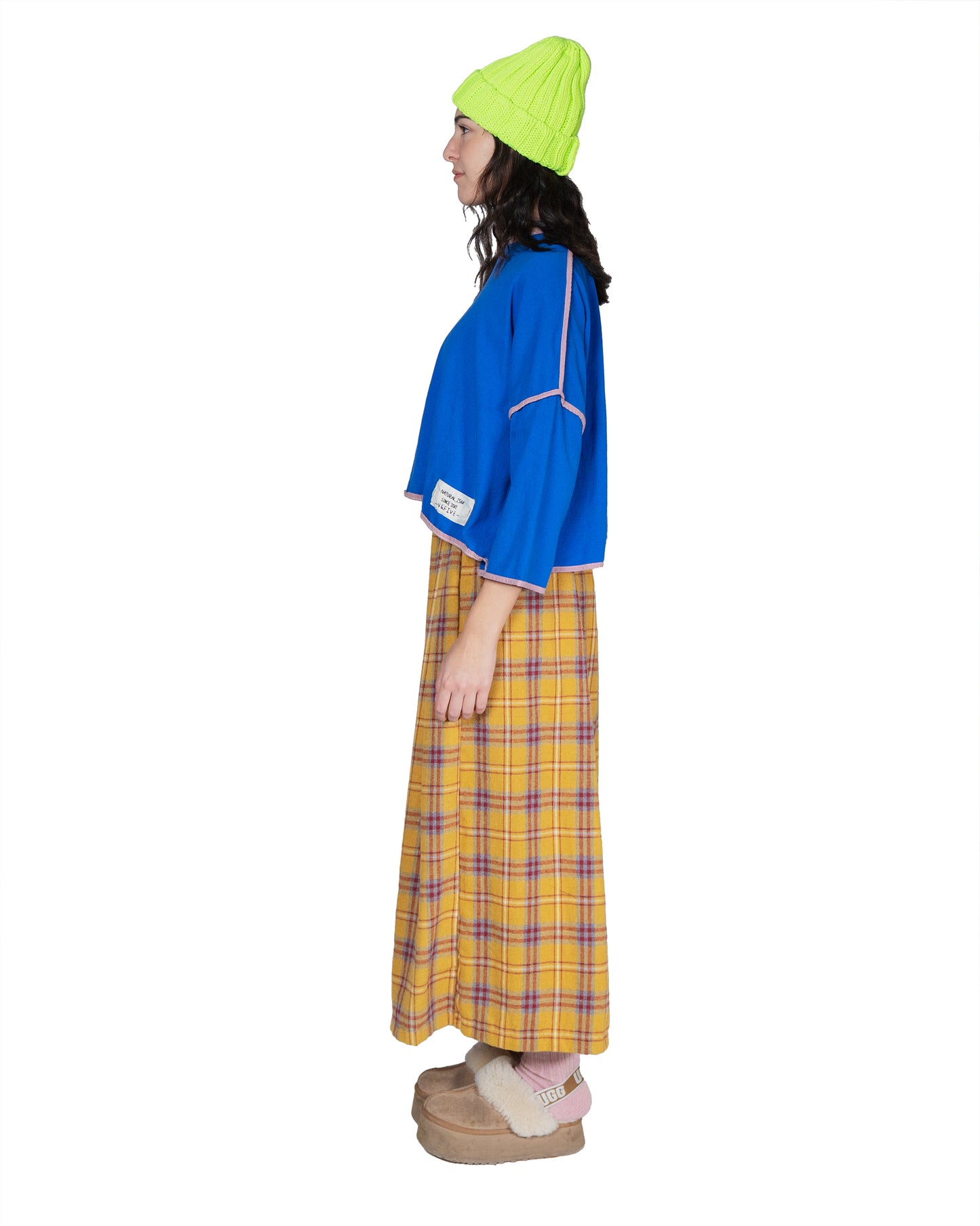 Pantalone Ampio Tartan