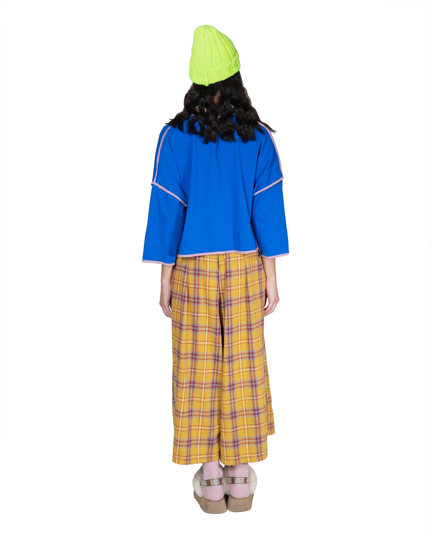 Pantalone Ampio Tartan