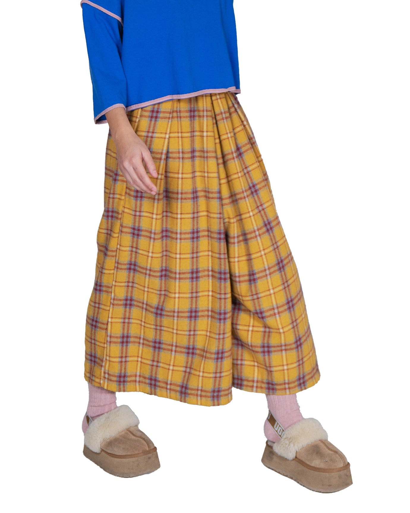 Pantalone Ampio Tartan