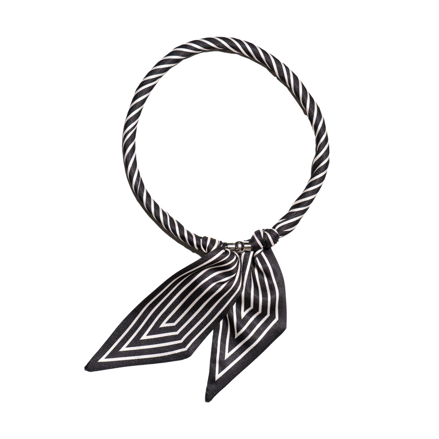 Collana Foulard Calamita Righe