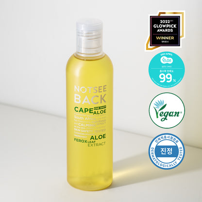 NOTSEEBACK One Shot Cape Aloe Toner