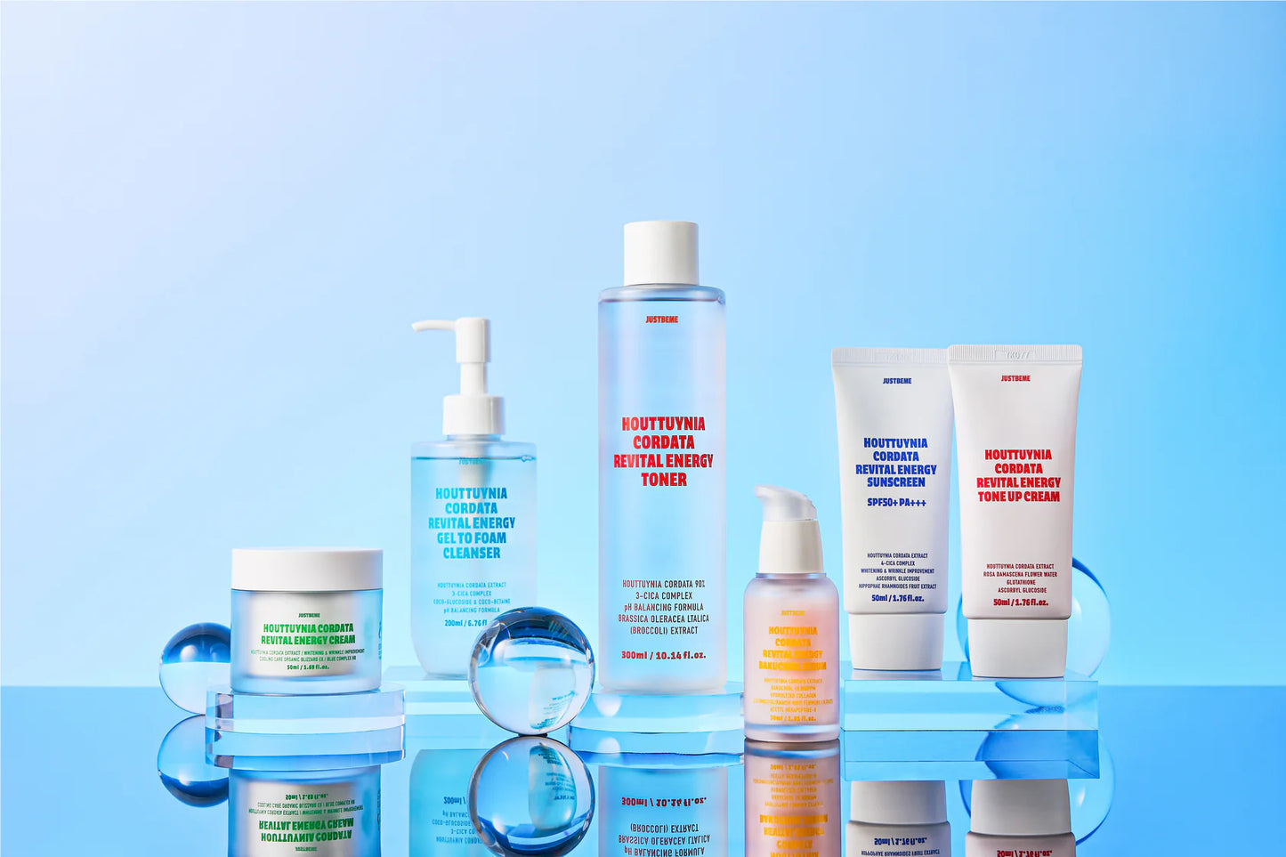 JUSTBEME - Houttuynia Cordata Revital Energy Cream