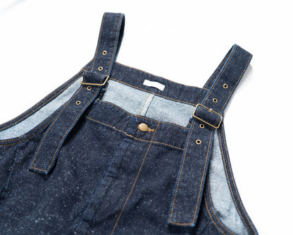 Salopette Denim Puntinato