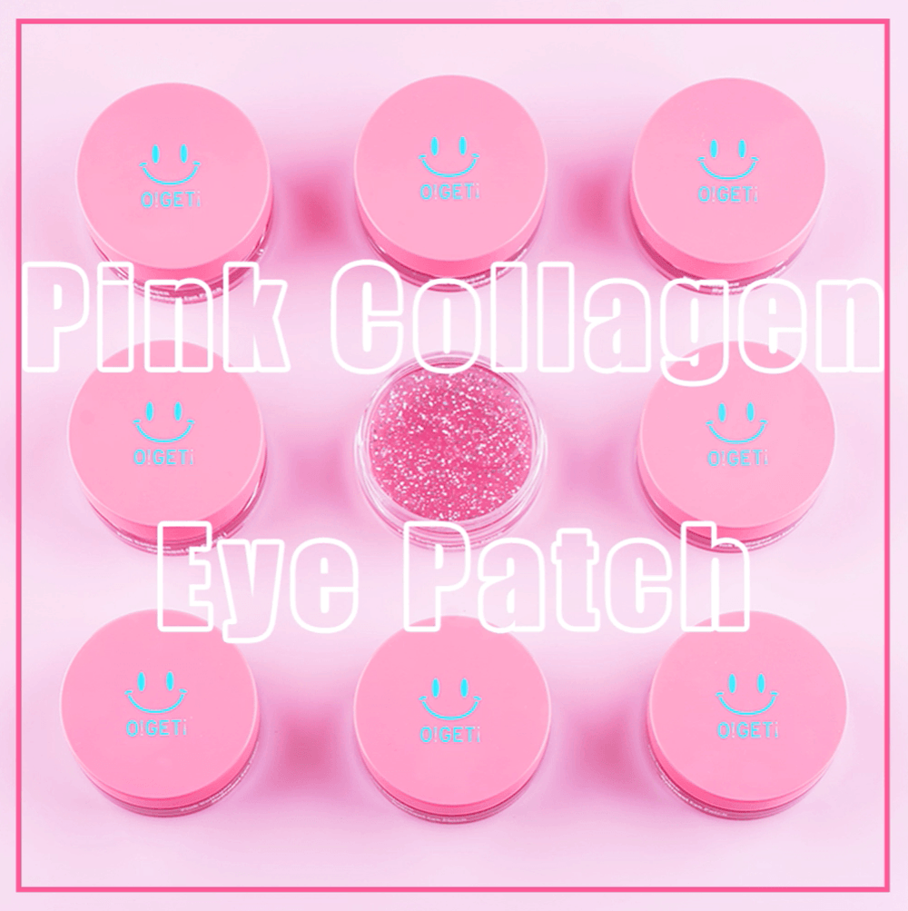 O!GETi Pink Collagen Hydrogel Eye Patch