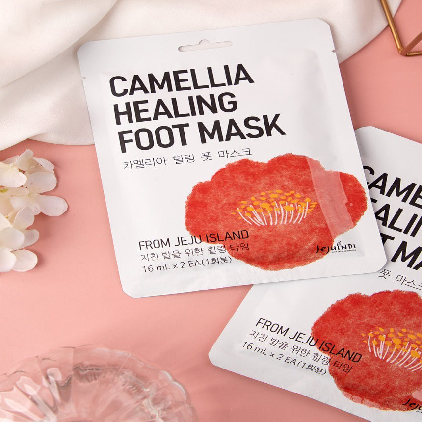 JEJUINDI Camella Healing Foot Mask