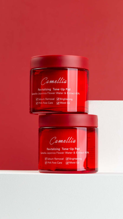 JEJUINDI Camellia Revitalising Tone-Up Pad