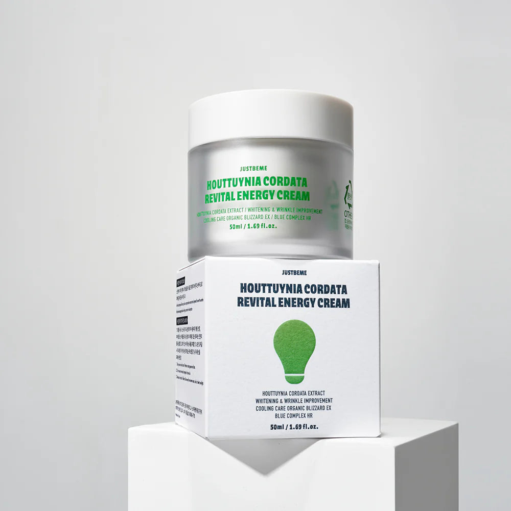 JUSTBEME - Houttuynia Cordata Revital Energy Cream