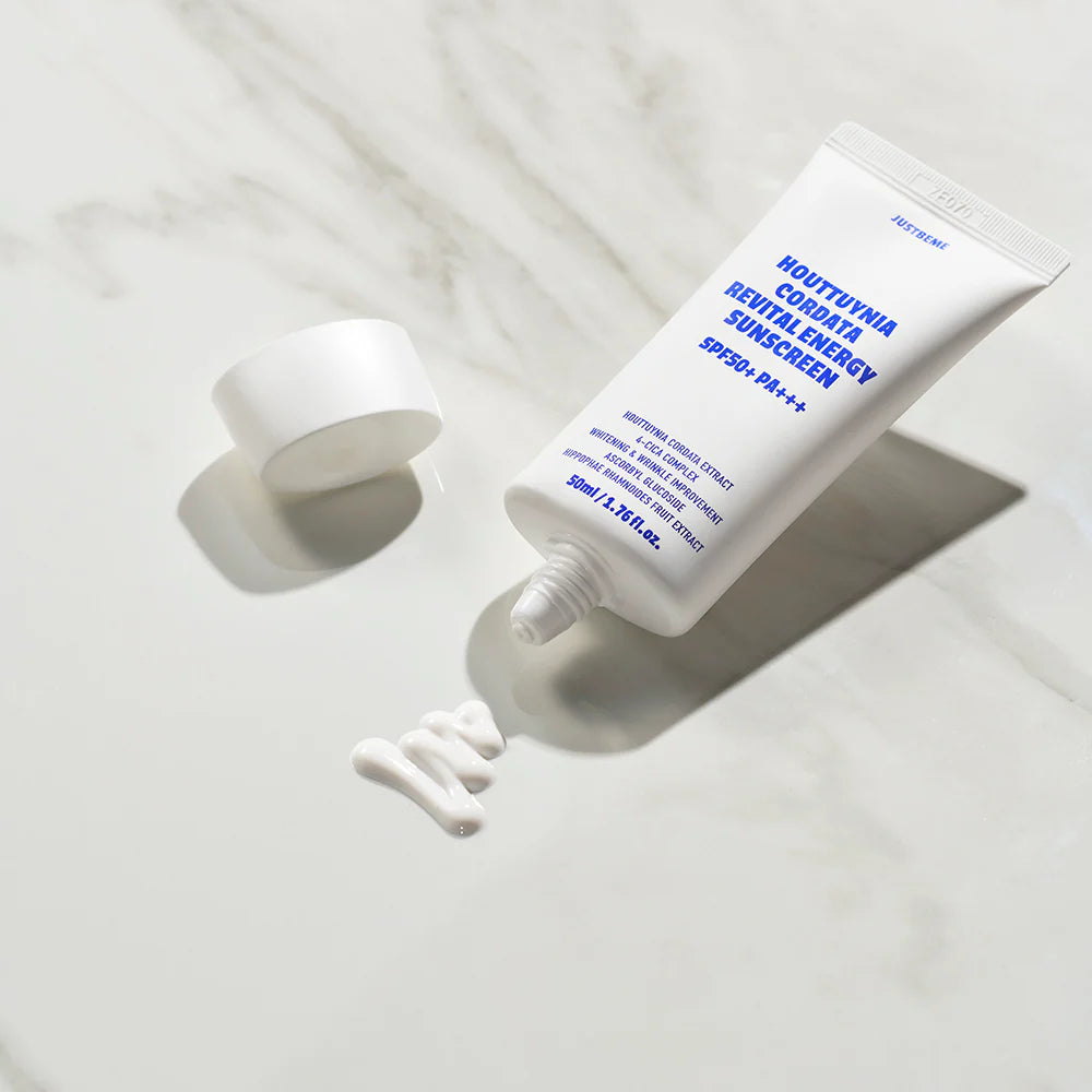 JUSTBEME - Houttuynia Cordata Revital Energy Sunscreen SPF50+++