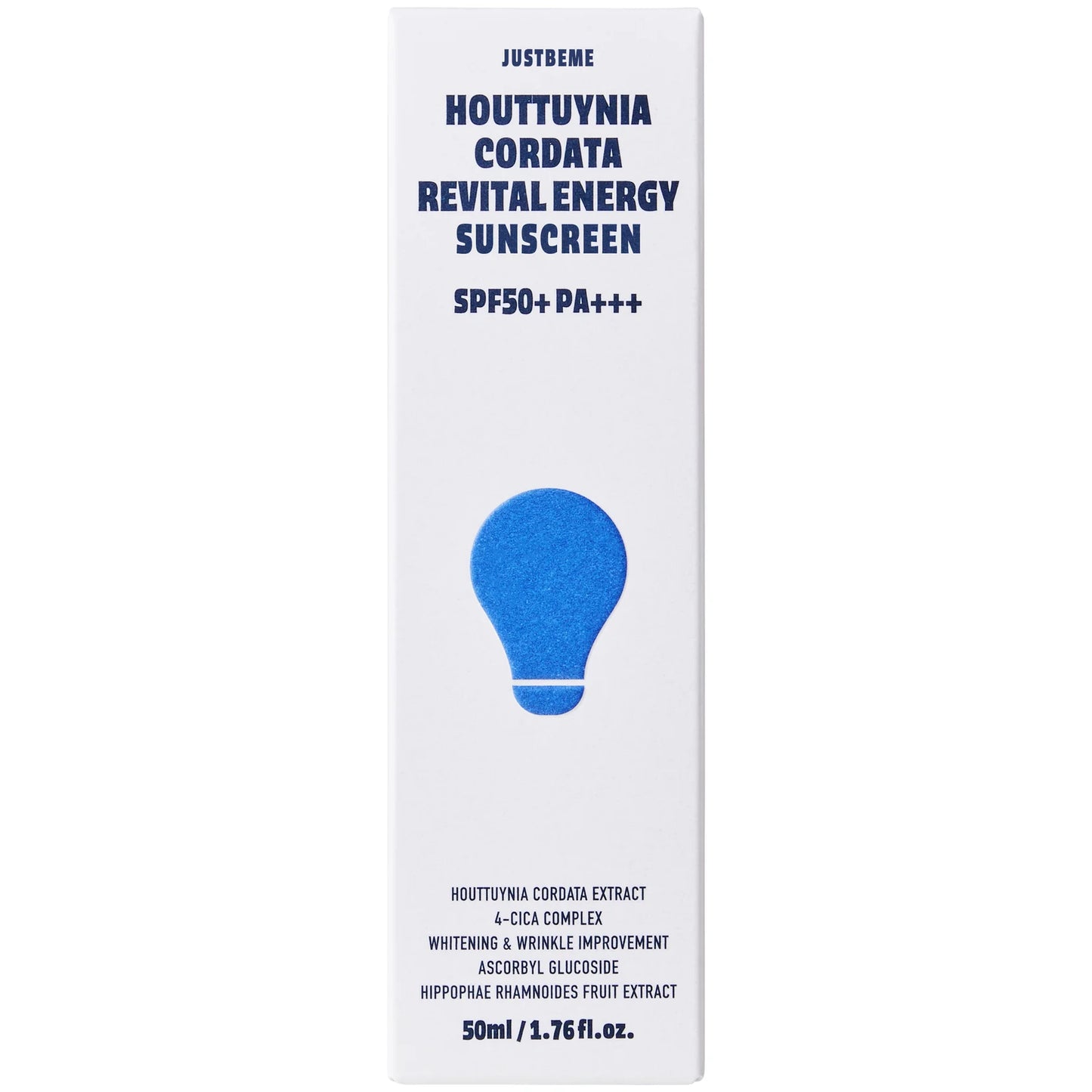 JUSTBEME - Houttuynia Cordata Revital Energy Sunscreen SPF50+++