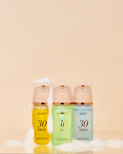 MENOKIN 30 SECONDS QUICK BUBBLE MASK _ Clear