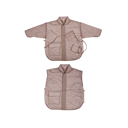 Kids Jacket-Vest Beige