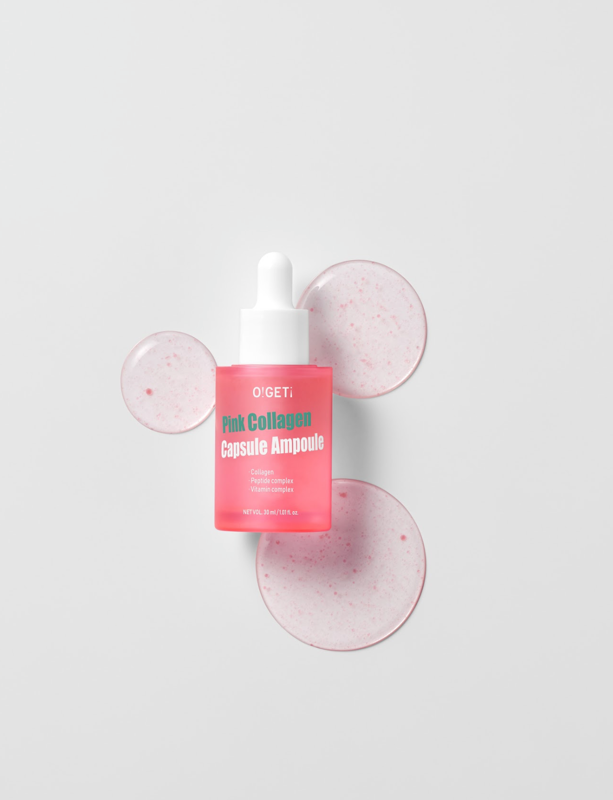O!GETi Pink Collagen Capsule Ampoule