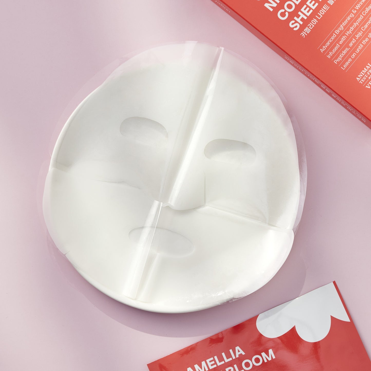 Jejuindi Camellia Night Bloom Collagen Sheet Mask