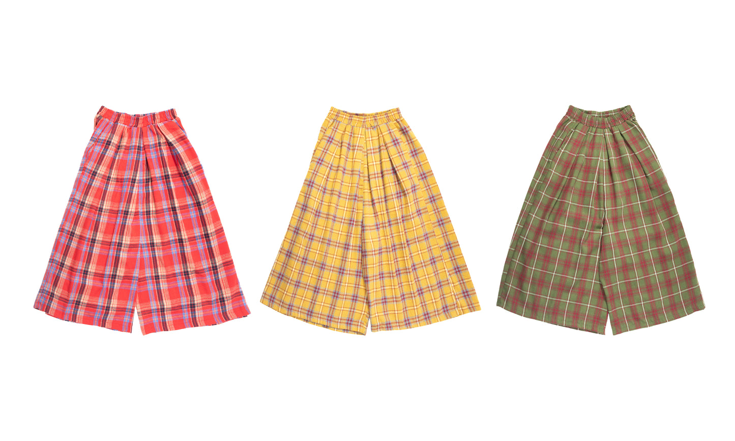 Pantalone Ampio Tartan